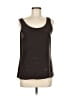 Unbranded Black Brown Sleeveless Top Size 8 - photo 1
