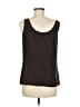 Unbranded Black Brown Sleeveless Top Size 8 - photo 2