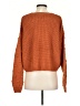 Moon & Madison 100% Acrylic Orange Pullover Sweater Size S - photo 2