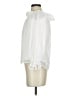 Shein 100% Polyester White 3/4 Sleeve Blouse Size S - photo 5