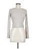 Trafaluc by Zara Metallic Silver Pullover Sweater Size M - photo 1