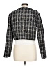 Ci Sono 100% Polyester Tweed Black Jacket Size L - photo 2