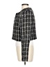 Ci Sono 100% Polyester Tweed Black Jacket Size L - photo 5