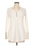 Chaser Ivory Long Sleeve Blouse Size 10 (estimated) - photo 1