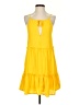 Shein Solid Yellow Casual Dress Size 4 - photo 1