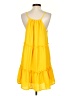 Shein Solid Yellow Casual Dress Size 4 - photo 2