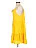 Shein Solid Yellow Casual Dress Size 4 - photo 5