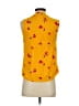 Old Navy 100% Rayon Yellow Sleeveless Blouse Size XS - photo 2
