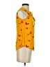 Old Navy 100% Rayon Yellow Sleeveless Blouse Size XS - photo 4