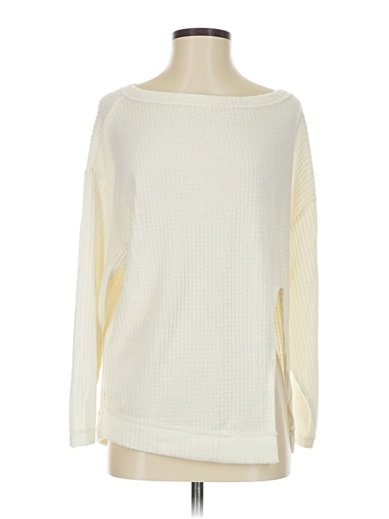 Pre-owned Out From Under Long Sleeve T-shirt In White