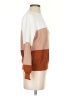 Shein Color Block Brown Pullover Sweater Size 4 - photo 4