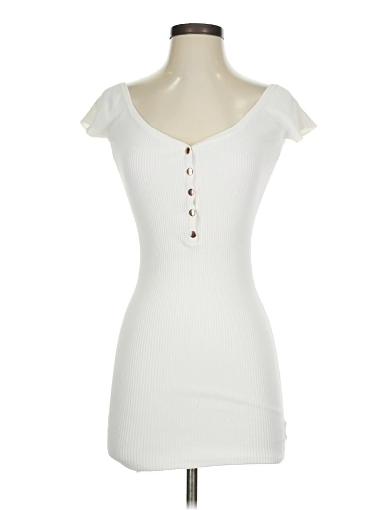 Pre-owned Love Tree Casual Dress In White