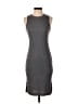 Nine West Solid Gray Casual Dress Size XS - photo 1