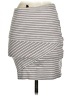 Robert Rodriguez Stripes Gray Casual Skirt Size 2 - photo 2