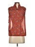 Maeve 100% Polyester Red Sleeveless Blouse Size 0 - photo 2