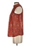Maeve 100% Polyester Red Sleeveless Blouse Size 0 - photo 5