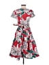 Weekend Max Mara Print Red Cocktail Dress Size XS - photo 2