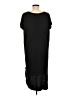 OAK Solid Black Casual Dress Size M - photo 2