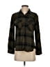 Rails 100% Rayon Plaid Green 3/4 Sleeve Button-Down Shirt Size XS - photo 1