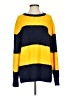 Rowing Blazers Color Block Yellow Pullover Sweater Size S - photo 1