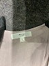 Love Tree 100% Rayon Metallic Tan Gray Jumpsuit Size L - photo 4