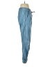 Point Sur 100% Cotton Blue Casual Pants Size 2 - photo 4