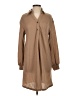 Shein 100% Polyester Tan Casual Dress Size S - photo 1