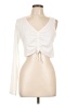 Princess Polly Ivory Long Sleeve Top Size 12 - photo 1