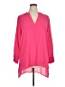 ELOQUII 100% Polyester Pink 3/4 Sleeve Blouse Size 14 - photo 1