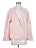 Plume and Thread 100% Cotton Pink Cardigan Size Sm (1) - photo 1