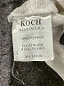 Koch 100% Cotton Stripes Ivory Shorts Size S - photo 4