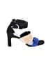 Janet & Janet Color Block Black Heels Size EU 41 - photo 1