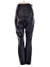 H&M 100% Polyester Black Faux Leather Pants Size 4 - photo 2