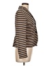 Talbots Stripes Gold Blazer Size M - photo 4
