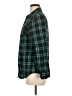 Forever 21 Plaid Green Long Sleeve Button-Down Shirt Size M - photo 5
