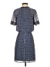 Reiss 100% Polyester Print Blue Casual Dress Size 0 - photo 2