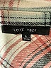 Love Tree Plaid Ivory Long Sleeve Button-Down Shirt Size L - photo 7