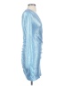 Kaos Metallic Blue Cocktail Dress Size XXS (estimated) - photo 4