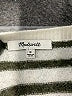 Madewell Stripes Ivory Cardigan Size M - photo 7