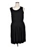 Gap Solid Black Casual Dress Size XL - photo 1