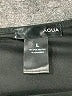 Aqua Solid Black Cocktail Dress Size L - photo 7