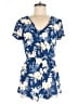 Stella Tweed Floral Blue Romper Size M - photo 1