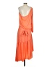 BCBGMAXAZRIA 100% Polyester Orange Cocktail Dress Size S - photo 2