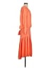 BCBGMAXAZRIA 100% Polyester Orange Cocktail Dress Size S - photo 4