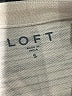Ann Taylor LOFT 100% Cotton Stripes Gold Pullover Sweater Size S - photo 7