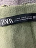 Zara 100% Cotton Green Jacket Size XS - photo 6