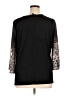 DG^2 by Diane Gilman Black 3/4 Sleeve Top Size XL - photo 2