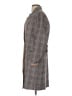 Blank NYC 100% Polyester Plaid Gray Coat Size S - photo 5
