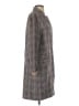 Blank NYC 100% Polyester Plaid Gray Coat Size S - photo 4