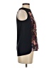 Cooper & Ella 100% Polyester Black Sleeveless Blouse Size XS - photo 4
